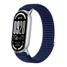 Compatível com Xiaomi Band 10/9/8 Pulseira de Relógio de Náilon, Acessórios de Substituição de Pulseira de Relógio Inteligente, Macio, Confortável, Durável, Leve, Ajustável para Homens, Mulheres, Esportes, Fitness