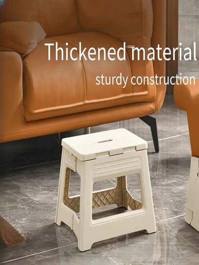 1 st bärbar hopfällbar pall, pall för utomhusbruk, kompakt platsbesparande hopfällbar pall