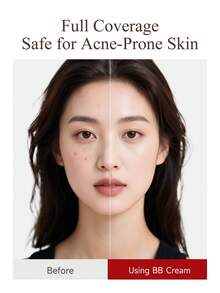 BB Cream con copertura completa, anti-invecchiamento SPF42 - MISSHA M Perfect Cover, 50ml, leggera, aspetto naturale, base trucco idratante