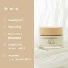 I'm From Rice Cream 50g 1.76 Ounce, Rice Bran Essence With Ceramide, Glowing Look, Improves Moisture Skin Barrier - default - View 6