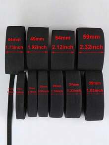 10Meters Flat Elastic Band Rubber Band For Sewing Clothing Pants Accessories Stretch Belt Garment DIY Sewing Fabric