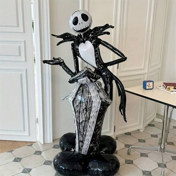 Disney Disney - Jack Skull Theme Party Balloon - Suitable For Birthday Party Decoration, Wedding Theme - Birthday Theme Party Decoration Set - Perfect Decoration For Christmas, Halloween