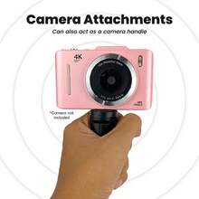 Universal Tripod Compatible With DJI Pocket 3/Insta360 X5/GoPro Desktop Stand Handheld Tripod Standard 1/4 Screw Stand