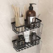 1pc Multifunctional Kitchen Sink Organizer - Dish Cloth & Sponge Holder With Drainage, Adhesive No-Drill Wall Mount Storage Basket For Kitchen And Bathroom Accessories,Kitchen Storage,Kitchen Organizer,Kitchen Organiser,Storage Items,Kitchen,Storage,Organizer,Organiser,Organization,Organizers,Drawer Organizer,Travel,Kitchen Items,Kitchen Utensils,Kitchen Tools,Kitchen Things., Home Decoration, Christmas Gifts, Home Gifts, Room Decoration, Home Decor, Party & Christmas Storage