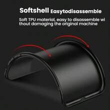 1 黑色砂岩手机壳，适用于 Vivo 手机，适用于 Realme 手机的黑色手机壳，手机壳，手机保护套，黑色手机壳，简约手机壳，纯色手机壳，黑色 TPU 手机壳，防震功能（军用级防震），轻薄手机壳，手机保护套，手机壳。防水防摔防刮 - 黑色-磨砂 - 查看 7