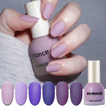 Premium Matte Nail Polish-Available In A Variety Of Colors, Quick-Drying Nail Paint, Non-Grillable, Matte Velvet Nail Polish, Nail Art DIY Salon Gift For Women