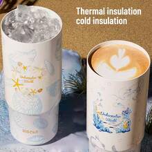 venture way Large Capacity Giant With Ceramic Inner Liner Straw Tons Of Double Water Cups Highly Attractively Internet Celebrity Ice Cups