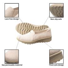 Skechers Women's Slip-On Casual Sneakers, Shock-Absorbing Athletic Shoes, Style 158896-OFWT - Milky - View 6