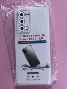 Transparent Four-Corner Anti-Fall Protective Case, Applicable For OPPO/OnePlus Series Smartphones, Transparent Four-Corner Anti-Fall Phone Case, Phone Case, Phone Protective Cover, Phone Shell, Phone Cover, Anti-Drop Phone Case, Transparent Phone Case, Minimalist Phone Case, Solid Color Phone Case, Transparent Phone Case, TPU Anti-Fall Phone Case (Military-Grade Anti-Drop)