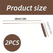 铜质探测棒套装 - 天然胡桃木手柄，黄铜材质，用于探测鬼魂、水灵、灵媒、金银巫术等灵异现象 - 鏽棕色 - 查看 5