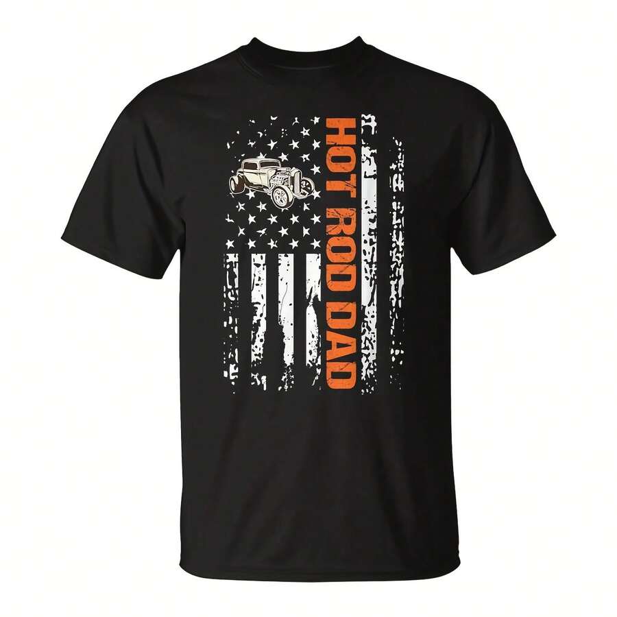 Hot Rod Dad Shirt An Hot Rod Father T-Shirt - Black 7 - View 1