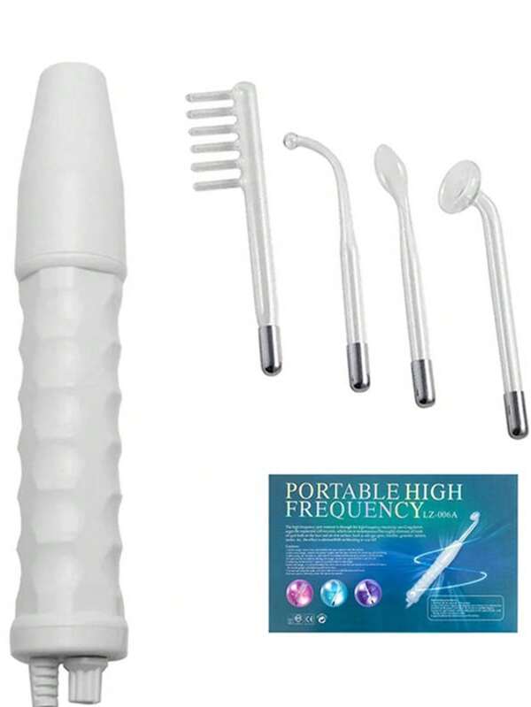 High-Frequency Facial Machine Skin Care Tool, Handheld Facial Skin Care, High-Frequency Electrotherapy Stick Beauty Device