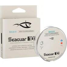 Seaguar 101 Basix - Línea de Pesca 100% fluorocarbono, Transparente - 200 yardas/6 libras - Ver 8