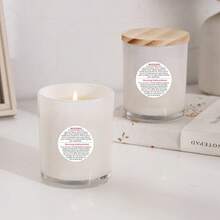 1inch 500pcs Candle Warning Labels, Round Candle Safety Labels Sticker For Candle Making DIY Candle Tools - 500pcs/Roll - View 4