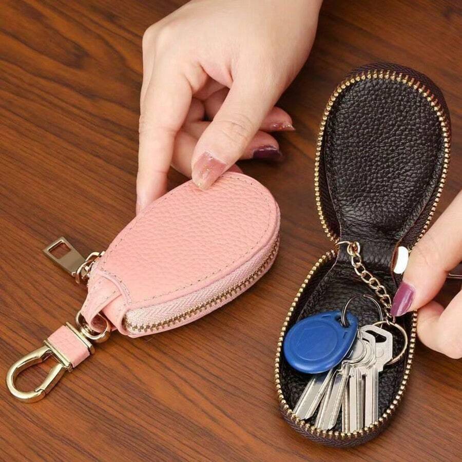 Key Bag Men's And Women's Key Bag Universal Car Large Capacity Multifunctional Key Chain Storage Bag Simple And Compact Home - Multicolor - View 1