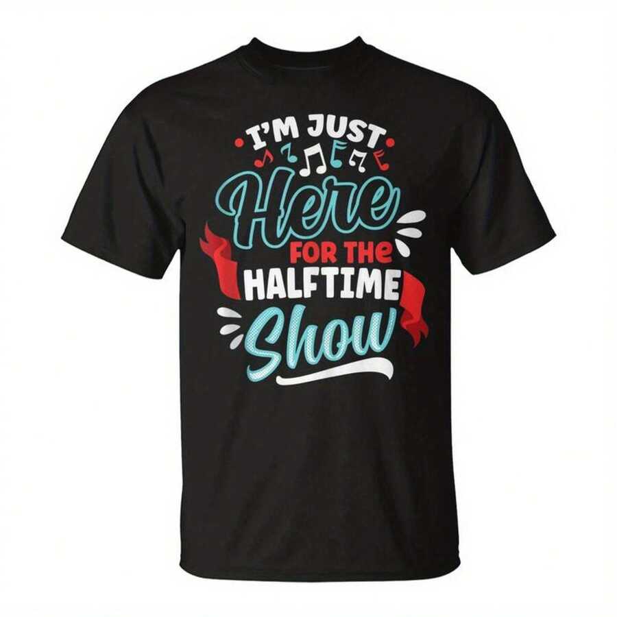 Halftime Show An Football Marching Band Fans T-Shirt - Black 9 - View 1