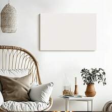 1pc 40*30cm(16*12inch) Framed An Abstract Gold Art Canvas Print, Measuring .X., Large Unframed Wall Mural, Modern Geometric Acrylic Painting Poster, Suitable For Living Room And Bedroom Decoration - 白色 - 查看 5