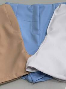 Kit Of 3 New Fashion Tailored Social Shorts 2025 - 藍白色 - 查看 1