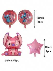 Set di forniture per feste con palloncini, palloncini in pellicola di alluminio a punto, palloncini a forma di principessa e angelo, decorazioni per compleanni e regali