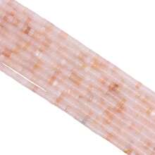 1 String (About 150-160Pcs) Natural Stone Right-Angle Spacers Cylindrical Spacer Beads DIY Jewelry Accessories For Bracelets Mobile Phone Chains Making - Phong cách 10 - Xem 2