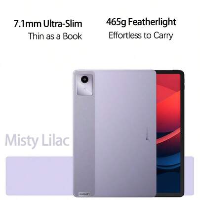 Lenovo Xiaoxin Pad 2024 11-Inch Learning Tablet With High Refresh Rate Eye-Protecting Display, 8+128GB Storage, Lightweight And Portable For Learning And Entertainment, Smoky Purple