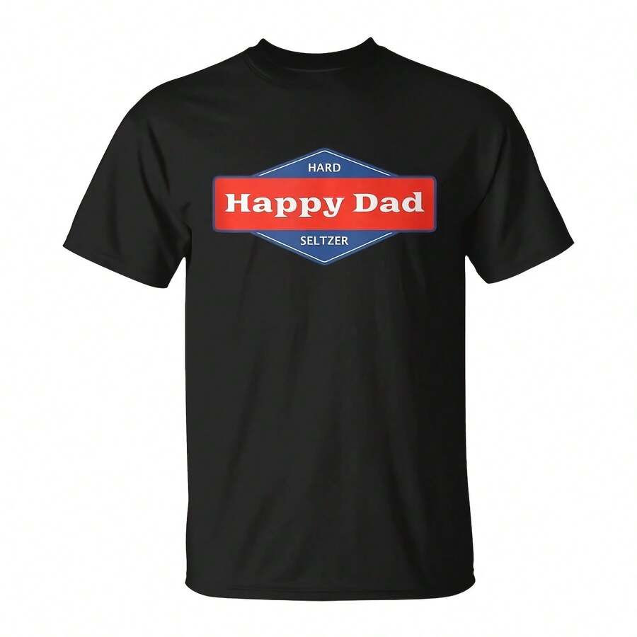 Happy Dad Hard Seltzer Uni T-Shirt - 黑色9 - 查看 1
