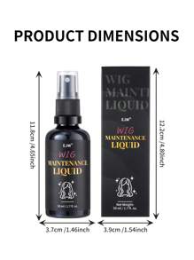 Spray de Óleo de Cuidados com Cabelos de Peruca, Shampoo para Peruca, Fórmula de Óleo de Coco para Cabelos Secos, Hidrata e Alisa, Anti-Frizz, Fácil Penteado, Prolonga a Vida Útil da Peruca, Fixação de Fragrância por 48H, Ideal para Todos os Tipos de Peruca