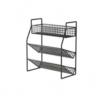 多层铁制调味品架，厨房台面调味品收纳架