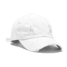 1Piece Men Vintage Holes Baseball Cap Outdoor Adjustable Sunscreen Leisure Hat Spring Autumn Travel Tourism Beach Vacation - 彩色 - 查看 3