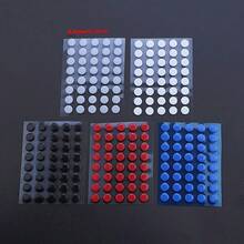 40 件防滑鼠标脚垫 - 适用于鼠标和非鼠标（黑色/白色/蓝色），减少摩擦，办公室，游戏，图形设计 - 高品质滑动配件，点状设计，耐用粘合剂，电脑游戏玩家必备 - 彩色 - 查看 4