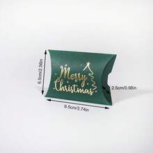 5/10/15/20/25/30 Stücke Weihnachts-Stempel Weihnachtsbaum Fröhliche Weihnachten Geschenkbox Weihnachtstag Dekorations Geschenkverpackung - Verschiedenfarbig - Übersicht 4