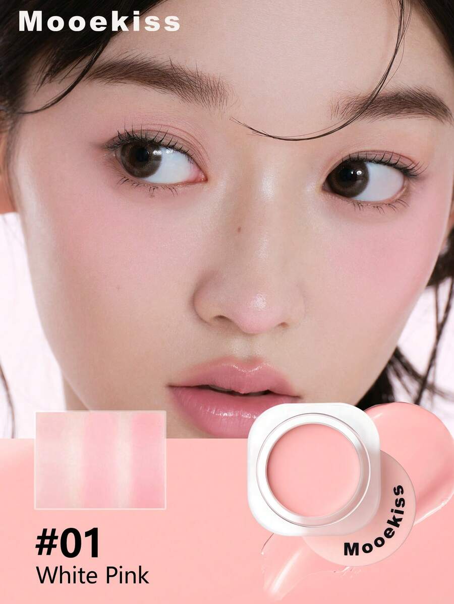 Mooekiss 浪漫缤纷色彩腮红膏(01) - 01 - 查看 1