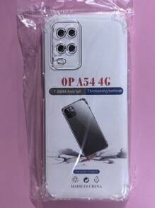 Transparent Four-Corner Anti-Fall Protective Case, Applicable For OPPO/OnePlus Series Smartphones, Transparent Four-Corner Anti-Fall Phone Case, Phone Case, Phone Protective Cover, Phone Shell, Phone Cover, Anti-Drop Phone Case, Transparent Phone Case, Minimalist Phone Case, Solid Color Phone Case, Transparent Phone Case, TPU Anti-Fall Phone Case (Military-Grade Anti-Drop)