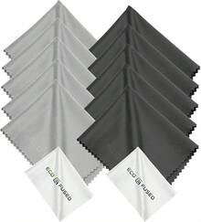 Phone Cleaning Cloth - Blue/Black (12-pack) - View 12