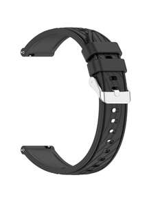 1PC 20mm 22mm Silicone Watch Band Compatible With Galaxy Watch 3/4/5/4 Classic/5 Pro (40mm/45mm/46mm), GT3/GT2 Pro, Amazfit GTR 3 Pro/GTS 4, Garmin Venu 2/Forerunner 255 Unisex Adjustable Wristband Fashionable Casual Comfortable Breathable Waterproof Sports Strap For Daily Wear, Gift, Parties, Back To School Smartwatch Accessory Perfect For Mother's Day Father's Day Gifts - Multicolor - View 26
