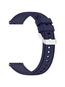 1PC 20mm 22mm Silicone Watch Band Compatible With Galaxy Watch 3/4/5/4 Classic/5 Pro (40mm/45mm/46mm), GT3/GT2 Pro, Amazfit GTR 3 Pro/GTS 4, Garmin Venu 2/Forerunner 255 Unisex Adjustable Wristband Fashionable Casual Comfortable Breathable Waterproof Sports Strap For Daily Wear, Gift, Parties, Back To School Smartwatch Accessory Perfect For Mother's Day Father's Day Gifts - Multicolor - View 28