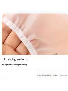 1pc Adult Leak-Proof Incontinence Underwear, Washable Low-Noise Reusable Adult Diaper Cover, Slip-On Waterproof Underwear, Unisex Washable Incontinence Pants, Comfortable Low-Noise Adult Diaper Cover, Transparent - Multicolor - View 5