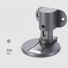 1 pieza Tope de puerta de acero inoxidable sin taladro, tope de puerta magnético antichoque fuerte, tope de puerta de piso de baño invisible, tope de puerta de mueble