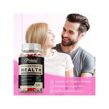 PSLALAE Cholesterol Health Capsules - Supports Vascular And Heart Health, Maintains Cholesterol Levels - 120pcs - 120 Capsules - View 5