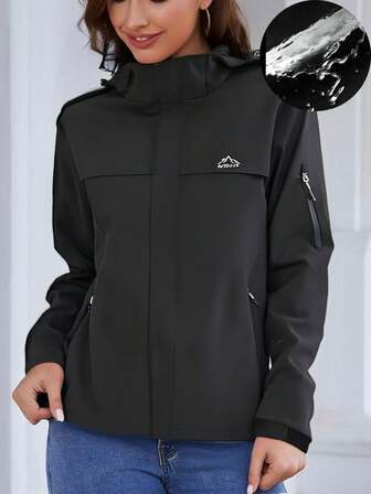 1개 여성용 경량 재킷, 캐주얼 야외 하이킹 조깅 피트니스 스포츠 코트, 가을/겨울