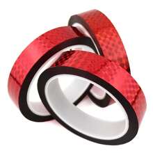 1pc 30m Rhythmic Gymnastics Hoop Decor Holographic Glitter Tape, Artistic Hoop Sticker Glitter Tape, DIY