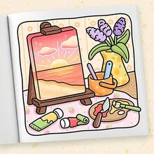 女孩专属：自爱涂色书——为你的温馨夜晚、爆米花和猫咪拥抱涂上色彩，享受甜蜜放松。适合作为文具和学习用品。送给女孩、婚礼季、母亲节的完美礼物。 - 女孩的東西 - 查看 7