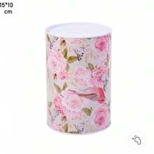 1pc Creative Sealed Coin Bank Cartoon Pattern Delicate Money Saving Box Decoration, One-Way Saving - Unicorn, Mermaid Pattern, Random Design