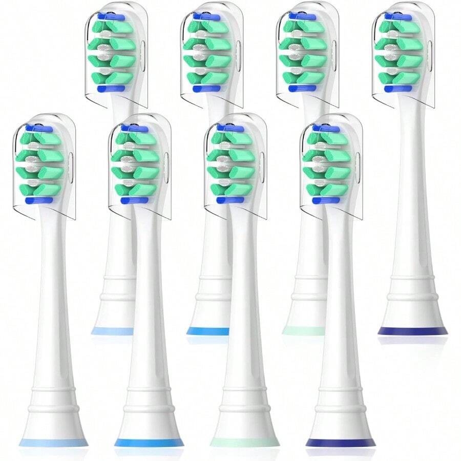 CWReplacement Ea Compate Wit Sonicare Toot Replacement  Ead  Pils Sonicare  Toot 4100 5100 6100 9900 C2 W3 And More Snapon And WToot Replacement Ea - trắng - Xem 1