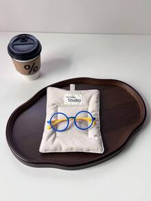 1pc Super Lightweight Children's Glasses, Comfortable For Boys & Girls, Fashionable For Photos, Parties, Cycling, Travel, Sports, Oval Frame, Round Frame Glasses - Children's - View 10