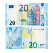 100 piezas Réplica europea de billetes de banco con denominación, productos conmemorativos en miniatura para festivales tradicionales, un paquete combinado de billetes de banco en euros, monedas conmemorativas de aniversario de mascotas, dinero de utilería en miniatura realista - perfecto para fiestas, aniversarios, proyectos DIY, Halloween, películas, fotografía y diversas festividades (algunas partes pueden ser aleatorias)