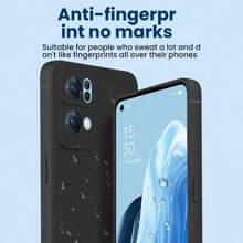 1 黑色砂岩手机壳，适用于 Vivo 手机，适用于 Realme 手机的黑色手机壳，手机壳，手机保护套，黑色手机壳，简约手机壳，纯色手机壳，黑色 TPU 手机壳，防震功能（军用级防震），轻薄手机壳，手机保护套，手机壳。防水防摔防刮 - 黑色-磨砂 - 查看 6