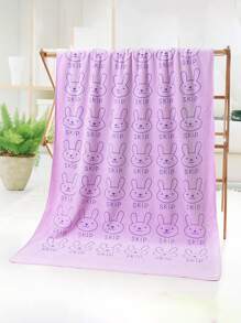 1条/2条装，尺寸9.84 * 19.68英寸，超强吸水超细纤维宠物毛巾 - 超强吸水毛巾/吹风机毛巾，彩色设计，适用于猫狗，可重复使用