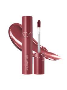 Rom&nd Romand Long-Lasting Moisturizing Lip Gloss 19 Almond Rose 5.5g/0.2oz, Romand Liquid Lipstick, Hydrating Glossy Makeup Effect, Korean Lip Gloss, Long-Lasting Color, MLBB (My Lips But Better), Moisturizing, High Color Payoff, Creates Natural Transparent Makeup, Daily Lip Gloss, Korean Cosmetics, Gift Set - 19 ALMOND ROSE - 查看 5