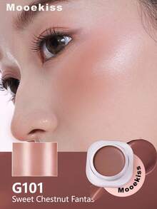 Mooekiss Crema de Rubor Multicolor Romántica (G101), Regalo Perfecto Para la Novia - G101 - Ver 1